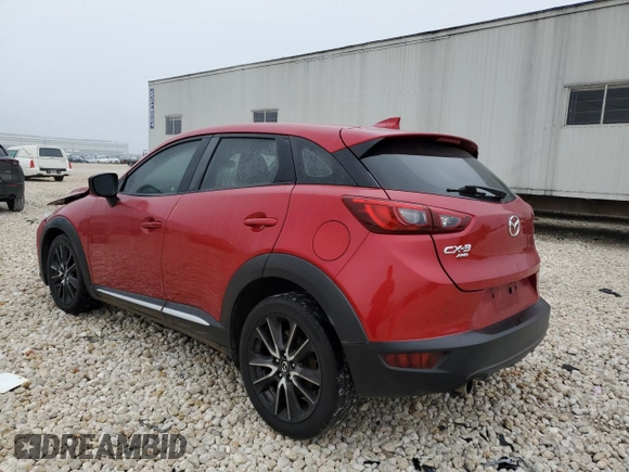 2017 Mazda CX-3 Grand Touring z VIN JM1DKFD79H0162503, wystawiony jako Copart lot #44717205 z przebiegiem 102 013 mil mil oraz Szkoda całkowita • Salvage title. Historia ofert i sprzedaży dostępna na DreamBid. Obrazek 2.