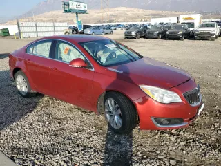 2015 Buick Regal with VIN 2G4GV5EK8F9171550, listed as a Copart auction lot 83577054 with Not provided miles and Salvage title. Bid and sale history available at DreamBid. Image 4.