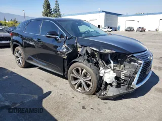 2016 Lexus RX 350 with VIN 2T2ZZMCA0GC023332, listed as a Copart auction lot 62332845 with 57,971 mi miles and Salvage title. Bid and sale history available at DreamBid. Image 4.