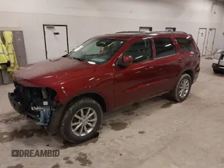 2017 Dodge Durango SXT with VIN 1C4RDJAG1HC860089, listed as a IAAI auction lot 41602502 with 122,130 mi miles and . Bid and sale history available at DreamBid. Image 17.