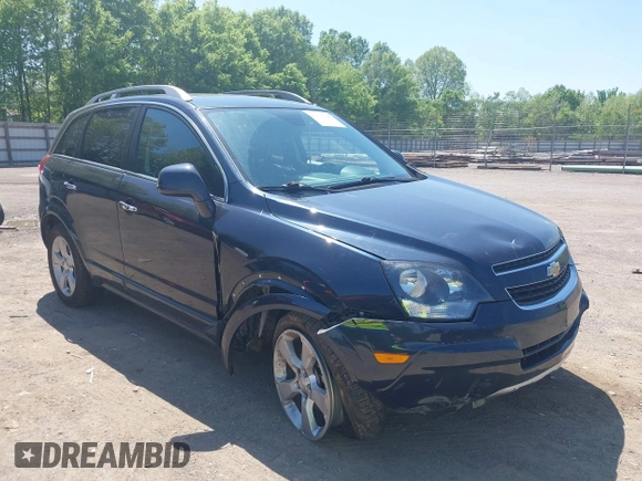2015 Chevrolet Captiva Sport LT with VIN 3GNAL3EK8FS517269, listed as a IAAI auction lot 42122748 with 123,229 mi miles and . Bid and sale history available at carsss.com. Image 1.