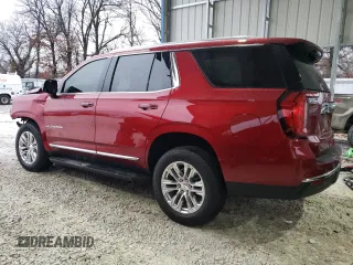 2023 GMC Yukon SLT with VIN 1GKS2BKD9PR556297, listed as a Copart auction lot 86362104 with 11,039 mi miles and Salvage Title. Bid and sale history available at carsss.com. Image 2.