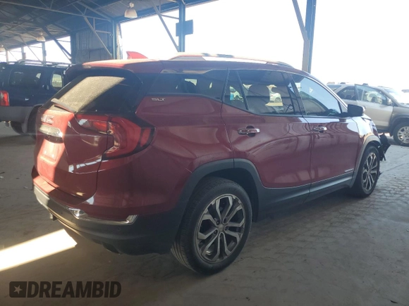 2020 GMC Terrain SLT with VIN 3GKALPEX7LL142268, listed as a Copart auction lot 69943854 with 126,136 mi miles and Salvage Title. Bid and sale history available at carsss.com. Image 3.