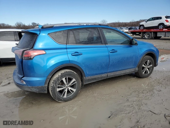 2018 Toyota RAV4 XLE with VIN 2T3RFREV9JW792712, listed as a Copart auction lot 47986765 with 78,001 mi miles and Salvage Title. Bid and sale history available at carsss.com. Image 3.