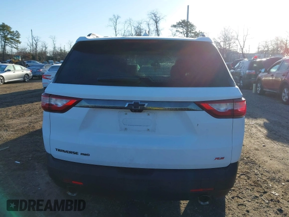 2021 Chevrolet Traverse RS with VIN 1GNEVJKW3MJ196683, listed as a IAAI auction lot 41822299 with 48,351 mi miles. Bid and sale history available at carsss.com. Image 16.