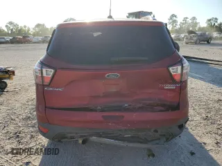 2017 Ford Escape Titanium with VIN 1FMCU0J97HUD52930, listed as a Copart auction lot 71851014 with 101,467 mi miles and Salvage Title. Bid and sale history available at carsss.com. Image 6.