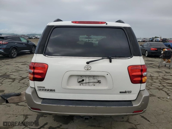 2004 Toyota Sequoia SR5 with VIN 5TDZT34A04S215352, listed as a Copart auction lot 49718005 with 275,765 mi miles and Salvage Title. Bid and sale history available at carsss.com. Image 6.