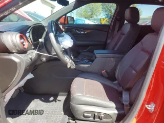 2023 Chevrolet Blazer RS with VIN 3GNKBKRSXPS190337, listed as a Copart auction lot 53292455 with 32,030 mi miles and Salvage title. Bid and sale history available at DreamBid. Image 7.