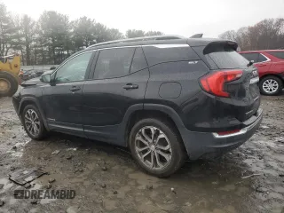 2018 GMC Terrain SLT with VIN 3GKALPEV2JL338226, listed as a Copart auction lot 82386644 with 92,284 mi miles and Salvage Title. Bid and sale history available at DreamBid. Image 2.