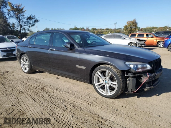 2013 BMW 7 Series 740Li xDrive с VIN WBAYF4C5XDDE23991, выставлен на аукционе Copart как лот 76542464 с пробегом 53 293 миль миль и Списание • Salvage title. История ставок и продаж доступна на DreamBid. Изображение 4.