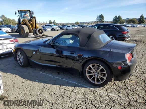 2008 BMW Z4 3.0i z VIN 4USBU33508LW73896, wystawiony jako Copart lot #87127914 z przebiegiem Nie podano mil oraz Czysty tytuł • Clean title. Historia ofert i sprzedaży dostępna na DreamBid. Obrazek 2.