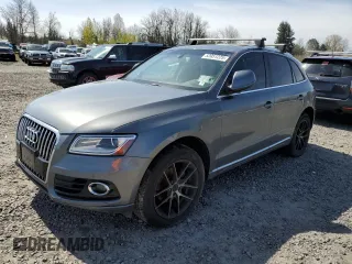 2014 Audi Q5 Premium Plus with VIN WA1LFAFP6EA119348, listed as a Copart auction lot 52051225 with 128,273 mi miles and Clean Title. Bid and sale history available at carsss.com. Image 1.