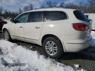 2014 Buick Enclave Convenience with VIN 5GAKRAKD4EJ132394, listed as a Copart auction lot 87743595 with 142,589 mi miles and Salvage Title. Bid and sale history available at carsss.com. Image 2.