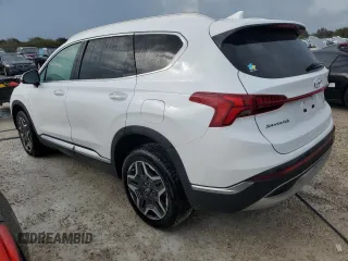 2023 Hyundai Santa Fe Hybrid Limited with VIN 5NMS5DA14PH019234, listed as a Copart auction lot 76392824 with 6,884 mi miles and Salvage Title. Bid and sale history available at carsss.com. Image 2.