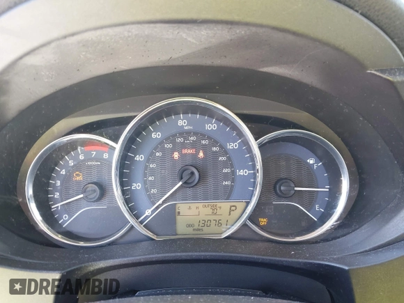 2014 Toyota Corolla L with VIN 2T1BURHE5EC006925, listed as a IAAI auction lot 40917569 with 130,761 mi miles and . Bid and sale history available at DreamBid. Image 7.