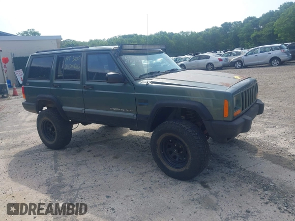 2000 Jeep Cherokee with VIN 1J4FF48S8YL242593, listed as a IAAI auction lot 42577724 with 127,138 mi miles and . Bid and sale history available at DreamBid. Image 1.