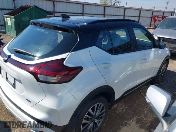 2023 Nissan Kicks SR with VIN 3N1CP5DV7PL541915, listed as a IAAI auction lot 41891404 with 12,264 mi miles. Bid and sale history available at carsss.com. Image 4.