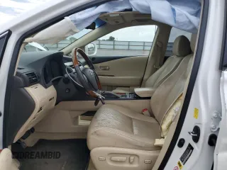 2010 Lexus RX 450h with VIN JTJBC1BA9A2404669, listed as a Copart auction lot 60705955 with 139,210 mi miles and Salvage title. Bid and sale history available at DreamBid. Image 7.