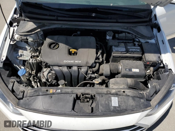 2018 Hyundai Elantra Value Edition with VIN 5NPD84LF0JH278810, listed as a Copart auction lot 53171865 with 104,453 mi miles and Salvage Title. Bid and sale history available at DreamBid. Image 12.
