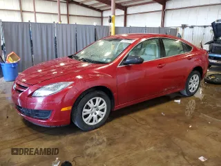 2010 Mazda 6 i Sport with VIN 1YVHZ8BH5A5M42118, listed as a Copart auction lot 57613515 with 188,854 mi miles and Salvage title. Bid and sale history available at DreamBid. Image 1.