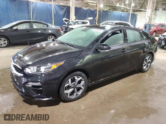 2019 Kia Forte LXS with VIN 3KPF24AD9KE135016, listed as a Copart auction lot 49585255 with 140,407 mi miles and Salvage Title. Bid and sale history available at carsss.com. Image 1.