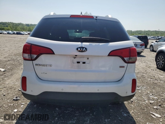 2014 Kia Sorento LX with VIN 5XYKT3A64EG546077, listed as a Copart auction lot 54934625 with 200,774 mi miles and Clean Title. Bid and sale history available at carsss.com. Image 6.