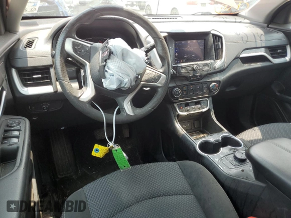 2022 GMC Terrain SLE with VIN 3GKALMEV6NL146666, listed as a Copart auction lot 59292295 with 99,685 mi miles and Salvage title. Bid and sale history available at DreamBid. Image 8.
