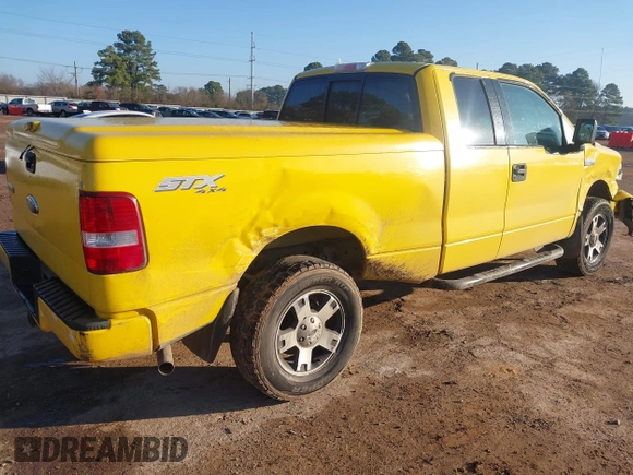 2004 Ford F-150 STX with VIN 1FTRX14W54KD56087, listed as a IAAI auction lot 41652019 with 268,156 mi miles and . Bid and sale history available at DreamBid. Image 4.