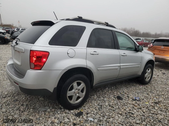 2009 Pontiac Torrent with VIN 2CKDL33F396244930, listed as a Copart auction lot 82816384 with 124239 miles and Clean Title. Bid and sale history available at carsss.com. Image 3.