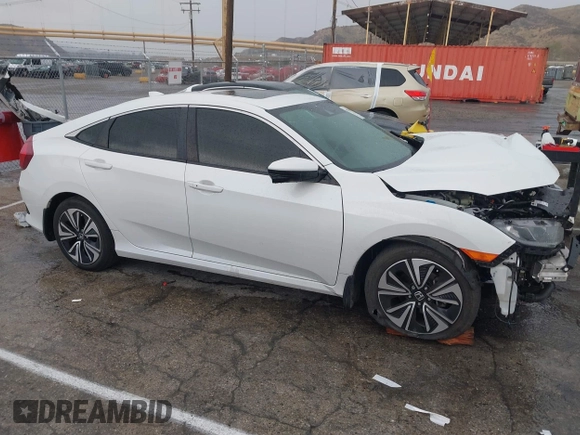 2020 Honda Civic EX-L with VIN 19XFC1F7XLE208720, listed as a IAAI auction lot 41725235 with 70,794 mi miles and . Bid and sale history available at DreamBid. Image 13.