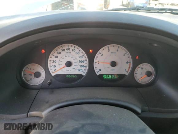 2007 Chrysler Town & Country LWB LX with VIN 2A8GP44R47R330954, listed as a Copart auction lot 81988314 with 195,065 mi miles and Salvage Title. Bid and sale history available at carsss.com. Image 9.