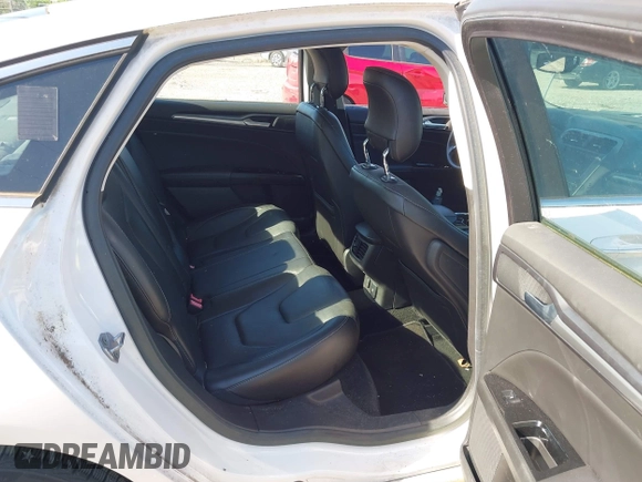 2014 Ford Fusion Titanium Hybrid with VIN 3FA6P0RU3ER279212, listed as a IAAI auction lot 42241465 with 155,841 mi miles and . Bid and sale history available at DreamBid. Image 8.