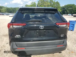 2019 Toyota RAV4 XLE with VIN JTMP1RFV7KD511381, listed as a Copart auction lot 63565625 with 95,470 mi miles and Salvage title. Bid and sale history available at DreamBid. Image 6.
