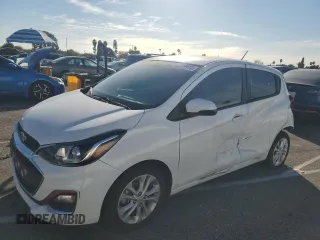 2022 Chevrolet Spark 1LT with VIN KL8CD6SAXNC016232, listed as a Copart auction lot 82709914 with 81,515 mi miles and Salvage Title. Bid and sale history available at carsss.com. Image 1.