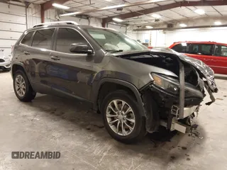 2019 Jeep Cherokee Altitude with VIN 1C4PJMLB2KD287336, listed as a IAAI auction lot 42230374 with 107,785 mi miles and . Bid and sale history available at DreamBid. Image 1.