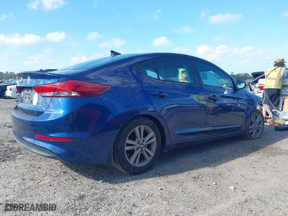 2017 Hyundai Elantra SE with VIN 5NPD84LF3HH196001, listed as a IAAI auction lot 41959288 with 132,891 mi miles. Bid and sale history available at carsss.com. Image 4.