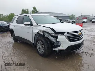 2023 Chevrolet Traverse LT Cloth with VIN 1GNERGKW2PJ226753, listed as a IAAI auction lot 42310810 with 28,860 mi miles and . Bid and sale history available at DreamBid. Image 1.