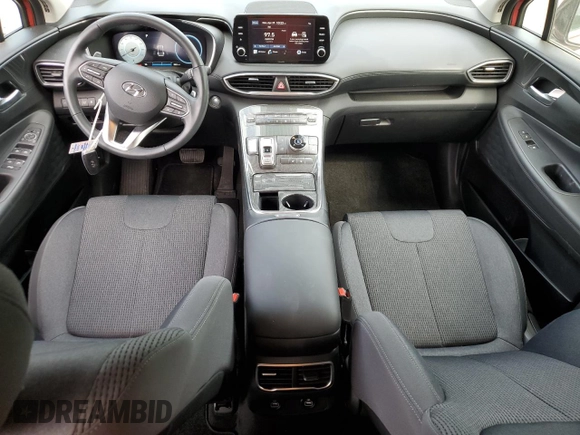 2022 Hyundai Santa Fe XRT with VIN 5NMS6DAJ3NH439139, listed as a Copart auction lot 52072454 with 28,342 mi miles and Salvage Title. Bid and sale history available at carsss.com. Image 8.