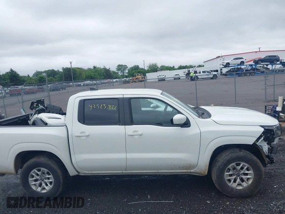 2024 Nissan Frontier S with VIN 1N6ED1EK0RN666847, listed as a IAAI auction lot 42513822 with 25,084 mi miles and . Bid and sale history available at DreamBid. Image 14.