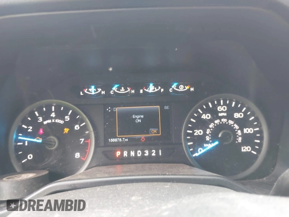 2016 Ford F-150 XL with VIN 1FTEX1C83GFB34226, listed as a IAAI auction lot 41687622 with 156,875 mi miles and . Bid and sale history available at carsss.com. Image 7.