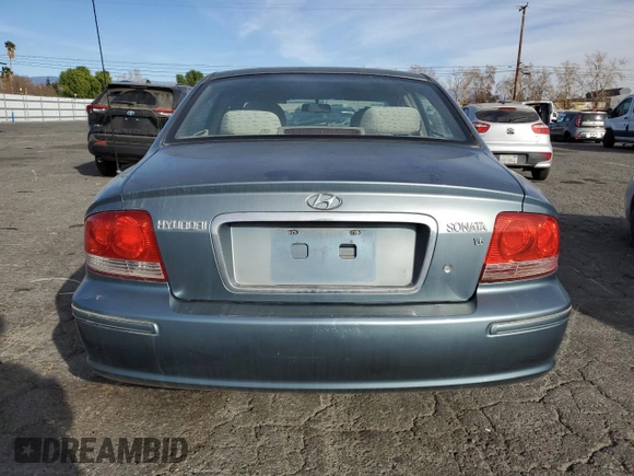 2004 Hyundai Sonata with VIN KMHWF25H04A016388, listed as a Copart auction lot 42182035 with 172,752 mi miles and Clean Title. Bid and sale history available at carsss.com. Image 6.