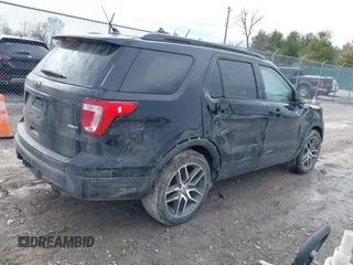 2019 Ford Explorer Sport with VIN 1FM5K8GTXKGA04769, listed as a IAAI auction lot 41651177 with 82,801 mi miles and . Bid and sale history available at DreamBid. Image 4.