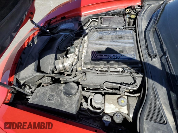 2018 Chevrolet Corvette Z06 1LZ with VIN 1G1YN2D65J5600170, listed as a Copart auction lot 57647814 with 38,226 mi miles and Salvage Title. Bid and sale history available at carsss.com. Image 12.