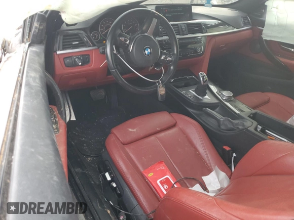 2016 BMW 4 Series 435i xDrive с VIN WBA3R5C50GK374062, выставлен на аукционе Copart как лот 46268235 с пробегом 76 878 миль миль и Списание • Salvage title. История ставок и продаж доступна на DreamBid. Изображение 8.