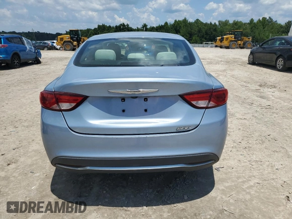 2015 Chrysler 200 Limited with VIN 1C3CCCABXFN677692, listed as a Copart auction lot 64976185 with 80,299 mi miles and Salvage title. Bid and sale history available at DreamBid. Image 6.