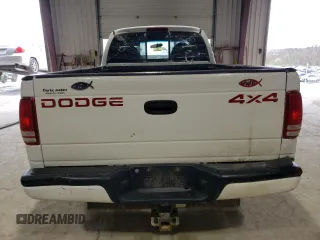 1998 Dodge Dakota SLT with VIN 1B7GG22X1WS732201, listed as a Copart auction lot 53292865 with 212,198 mi miles and Salvage Title. Bid and sale history available at carsss.com. Image 6.