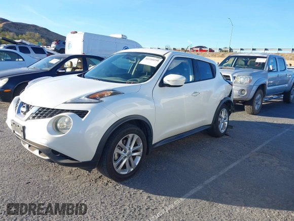 2016 Nissan Juke S with VIN JN8AF5MR7GT601556, listed as a IAAI auction lot 41210259 with 127,946 mi miles. Bid and sale history available at carsss.com. Image 14.