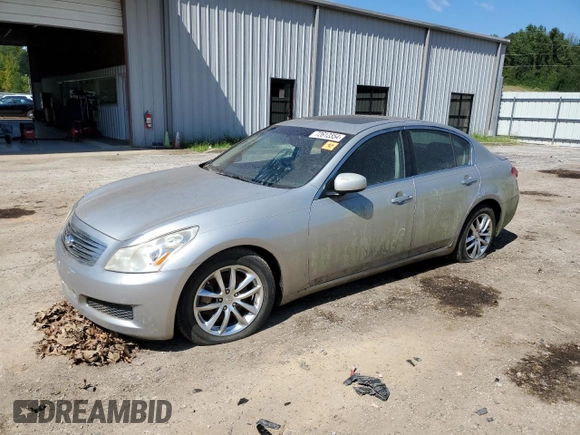 2008 Infiniti G35 with VIN JNKBV61E88M206032, listed as a Copart auction lot 72612354 with Not Provided miles and Clean Title. Bid and sale history available at DreamBid. Image 1.