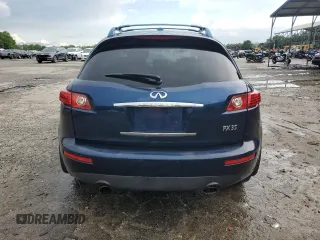 2008 Infiniti FX with VIN JNRAS08U78X105014, listed as a Copart auction lot 60155665 with Not provided miles and Salvage title. Bid and sale history available at DreamBid. Image 6.