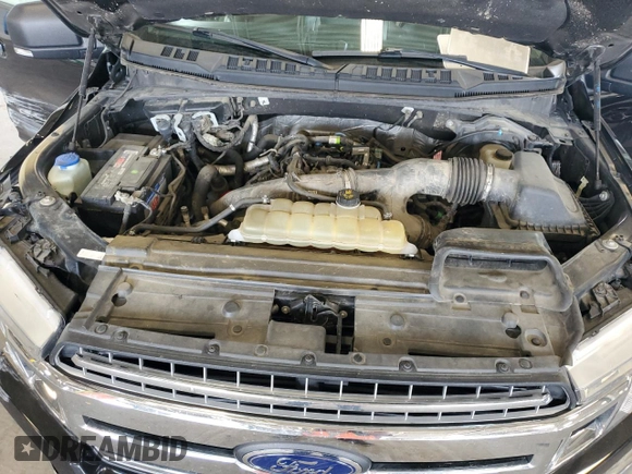 2019 Ford F-150 XL with VIN 1FTEW1EPXKKE15382, listed as a Copart auction lot 61349905 with 92,704 mi miles and Salvage title. Bid and sale history available at DreamBid. Image 11.
